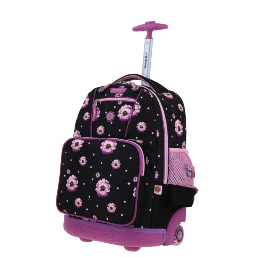 Alternative view of Mochila Con Ruedas Chenson Color Negro Happy Girl Suji