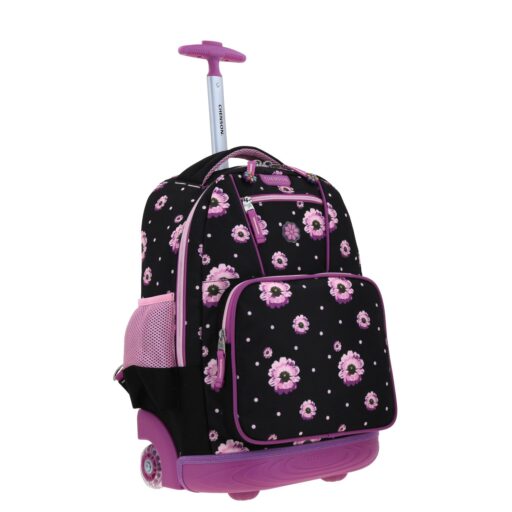Mochila Con Ruedas Chenson Color Negro Happy Girl Suji - Image 6