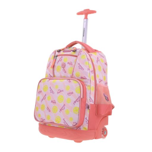 Alternative view of Mochila Con Ruedas Chenson Rosa Diseño Carita Happy Girl Smile SMIL