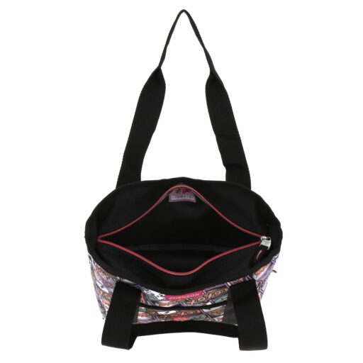 Lonchera Chenson Negra Multicolor Happy Girl Mixco - Image 7