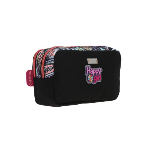 Lapicera Chenson Negra Multicolor Happy Girl Mixco - Image 3