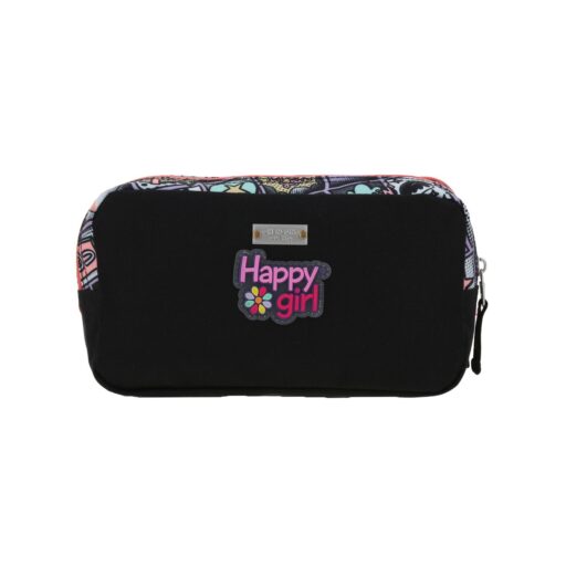 Lapicera Chenson Negra Multicolor Happy Girl Mixco - Image 4