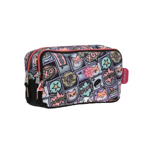 Lapicera Chenson Negra Multicolor Happy Girl Mixco - Image 6
