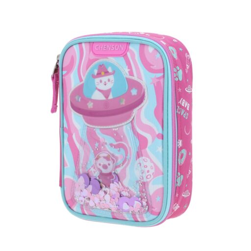 Alternative view of Lapicera Chenson Rosa Gatito y Confeti Happy Girl AJUA