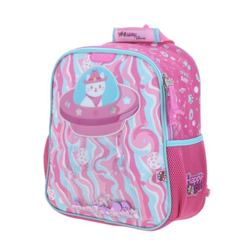 Alternative view of Mochila Kinder Chenson Rosa Gatito y Confeti Happy Girl AJUA