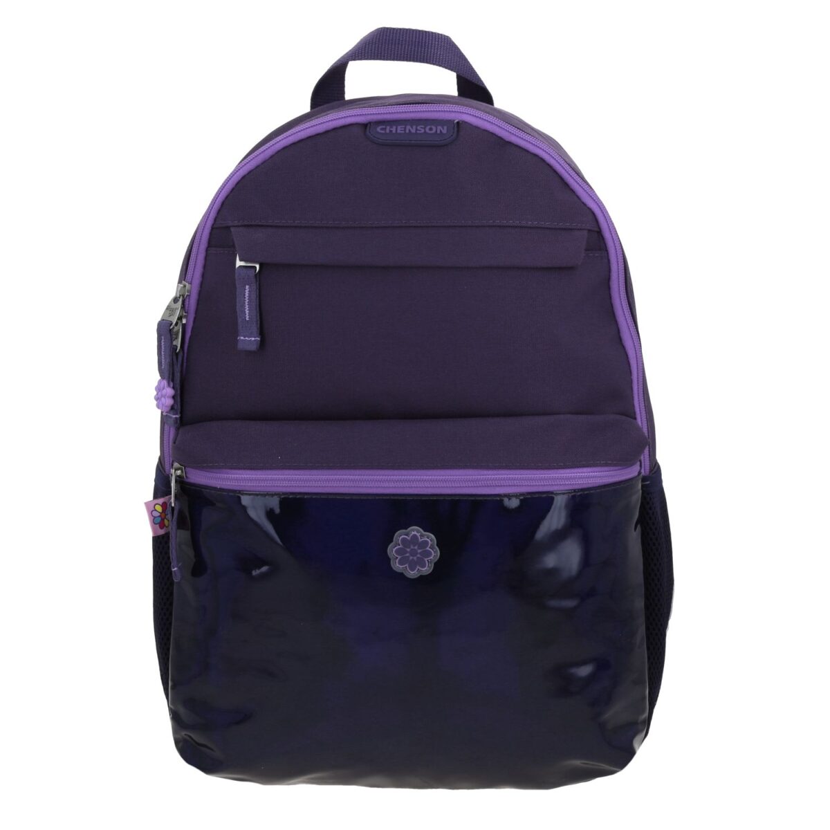 Mochila Grande Chenson Morada Brillante Happy Girl Aurora