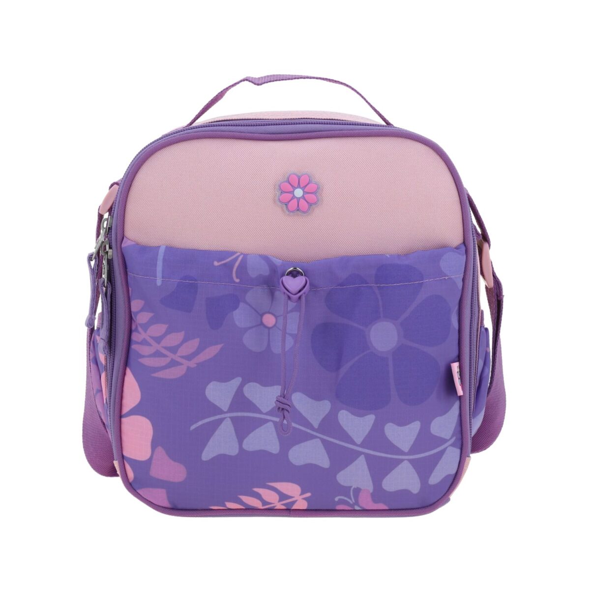 Lonchera Chenson Morada Con Flores Happy Girl Bagster