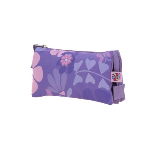 Alternative view of Lapicera Chenson Morada Con Flores Happy Girl Bagster