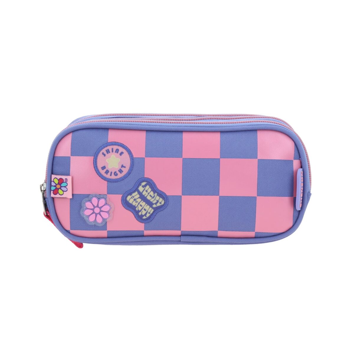 Lapicera Chenson Morada Cuadros Happy Girl Chester