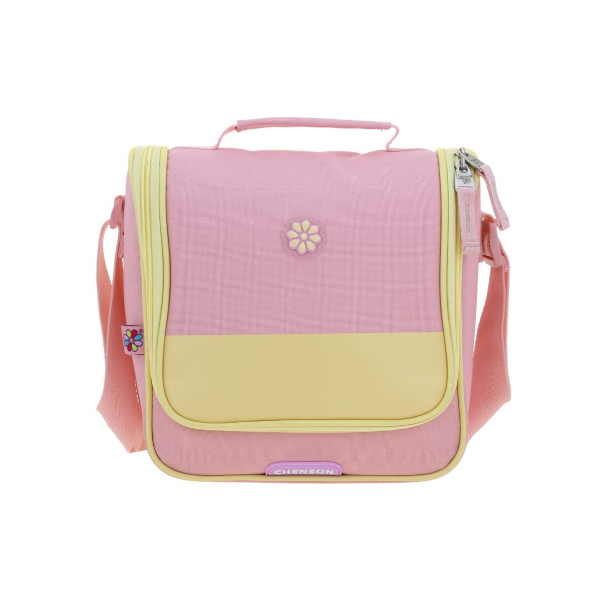 Lonchera Chenson Rosa y Amarillo Happy Girl Duva