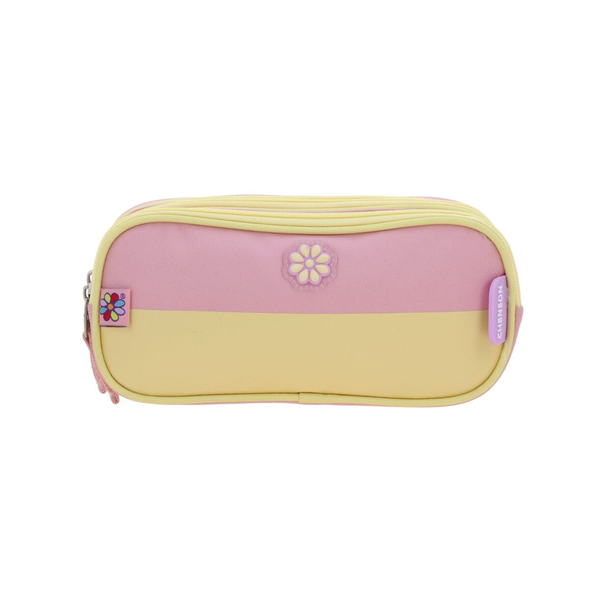Lapicera Chenson Rosa y Amarillo Happy Girl Duva