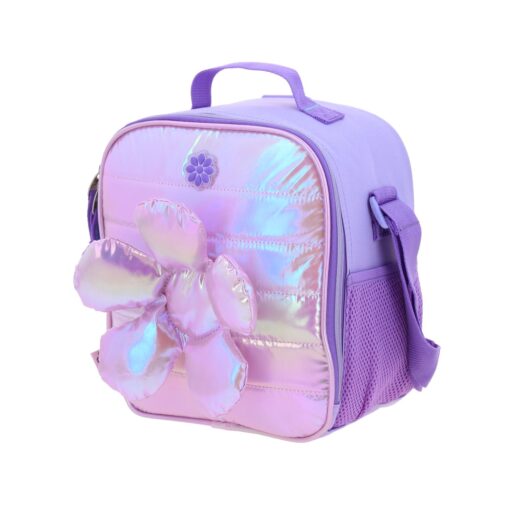 Alternative view of Lonchera Chenson Lila Brillante Dise?o con Flor Happy Girl Flof