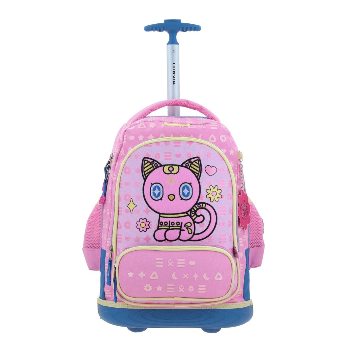 Mochila Con Ruedas Chenson Bordado Happy Girl Gipsy