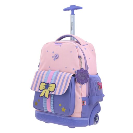 Alternative view of Mochila Con Ruedas Chenson Rosa Happy Girl Gurlic