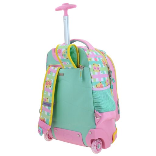 Mochila Con Ruedas Happy Girl Wendy Turquesa - Image 5