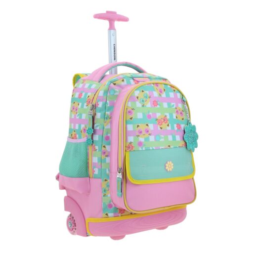 Mochila Con Ruedas Happy Girl Wendy Turquesa - Image 6
