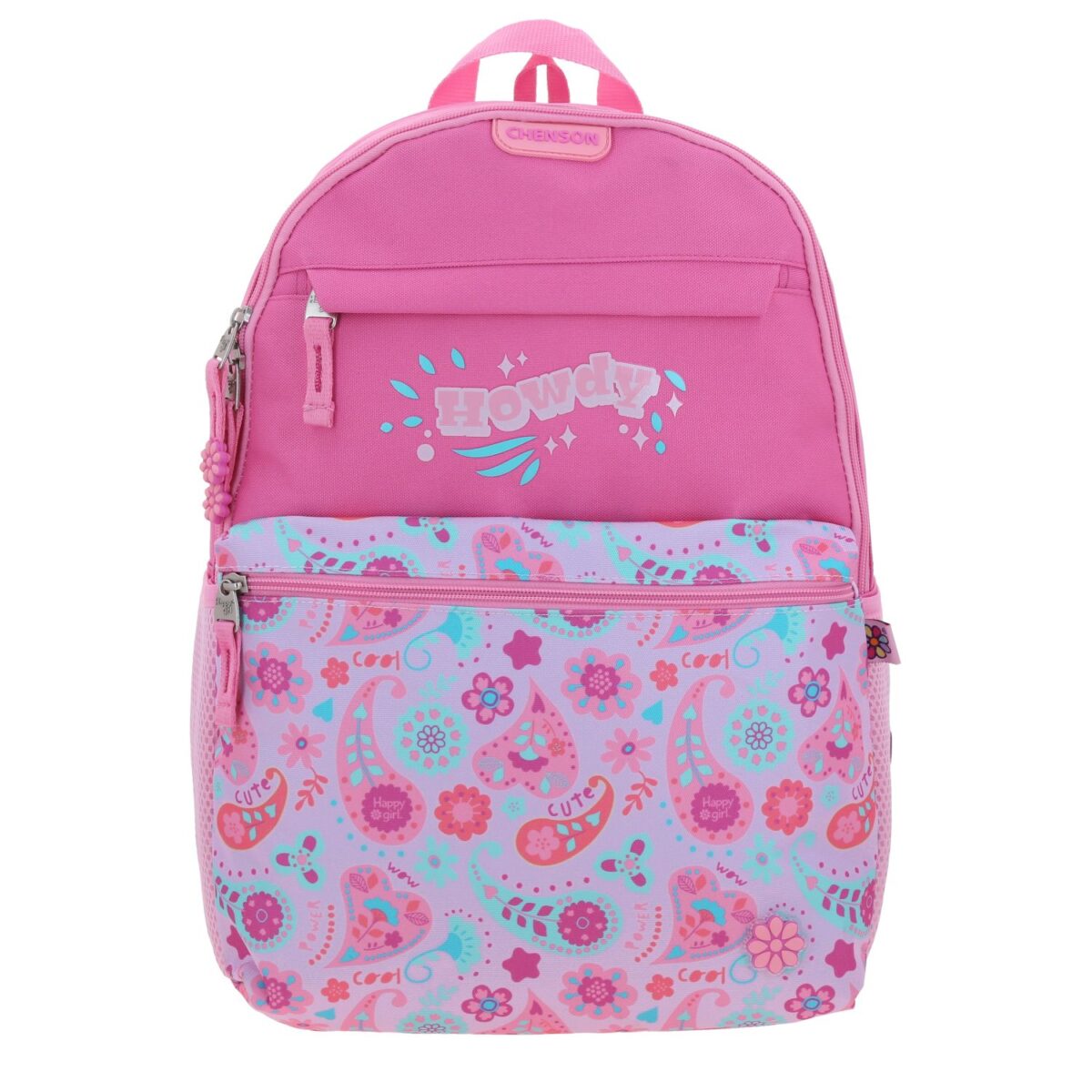 Mochila Chenson Escolar Rosa Happy Girl Xoxo