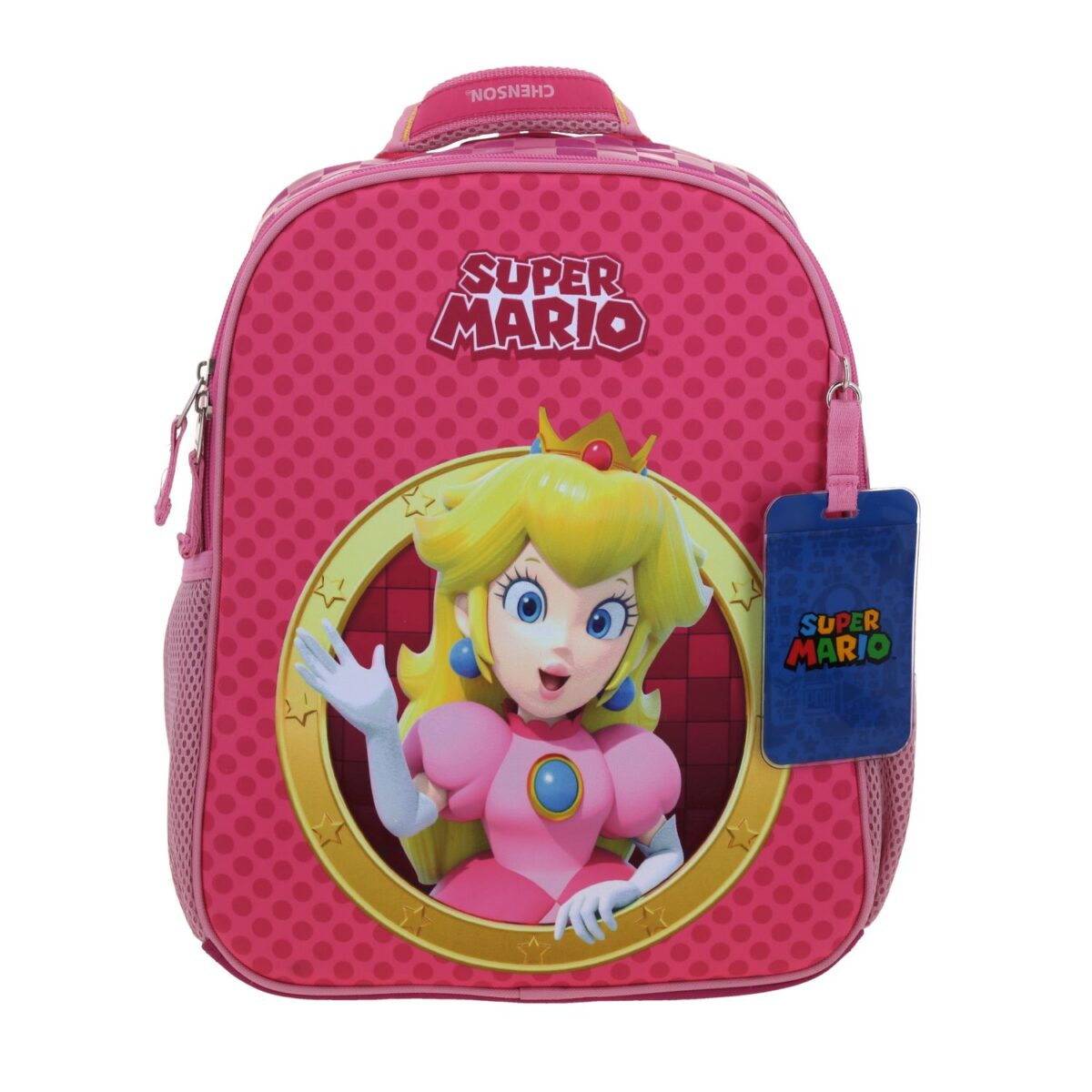 Mochila Kinder Chenson Mario Bros Peach Barb
