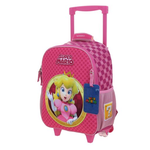 Alternative view of Mochila Kinder Con Ruedas Chenson Mario Bros Peach Barb
