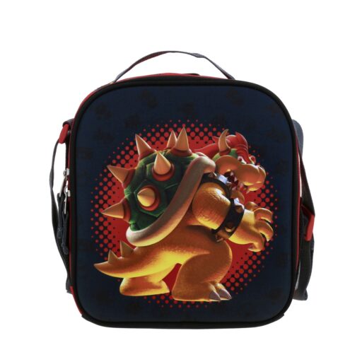 Lonchera Chenson Negra Bowser en 3D Mario Bros BOWIE