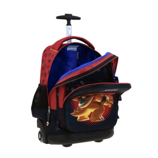 Mochila Con Ruedas Chenson Negra Bowser en 3D Mario Bros BOWIE - Image 7