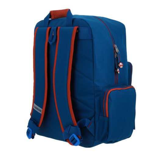 Mochila Grande Chenson Azul Mario Bros Brife - Image 5