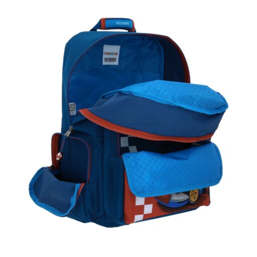 Mochila Grande Chenson Azul Mario Bros Brife - Image 7
