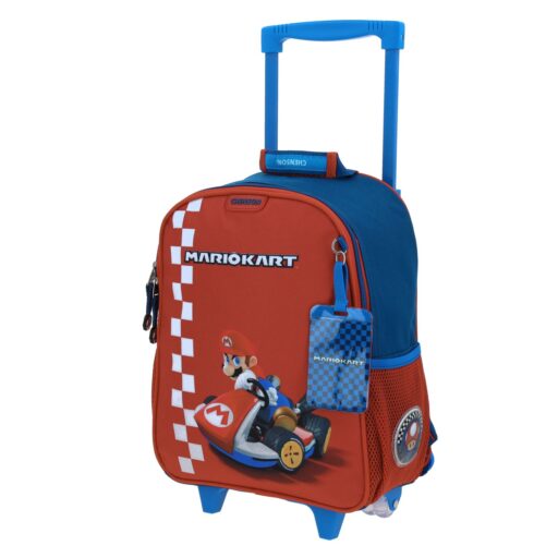 Alternative view of Mochila Kinder Con Ruedas Chenson Azul Mario Bros Brife