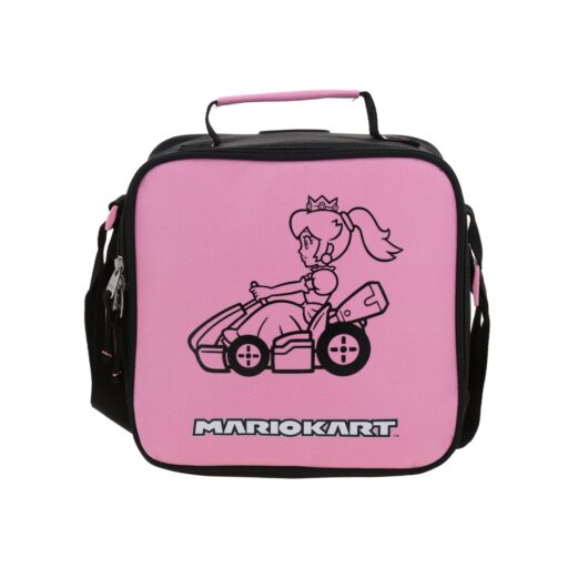 Lonchera Chenson Peach Negra Mario Kart Gogo