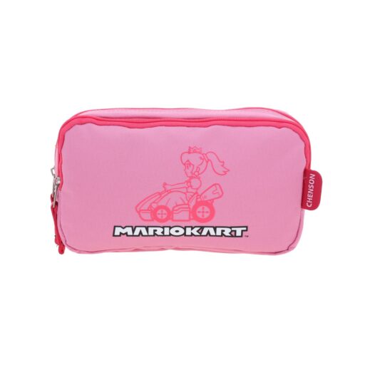 Lapicera Estuche Chenson Peach Rosa Mario Kart Gogo