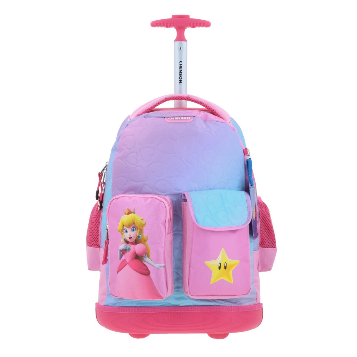 Mochila Con Ruedas Chenson Mario Bros Peach