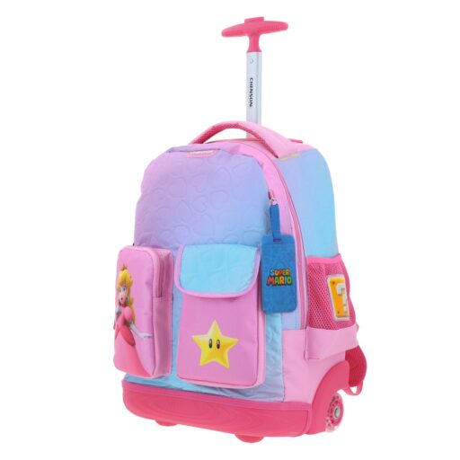 Alternative view of Mochila Con Ruedas Chenson Mario Bros Peach KIUT