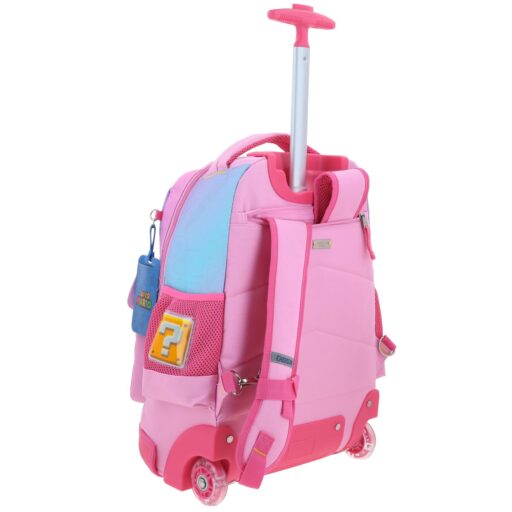 Mochila Con Ruedas Chenson Mario Bros Peach KIUT - Image 3