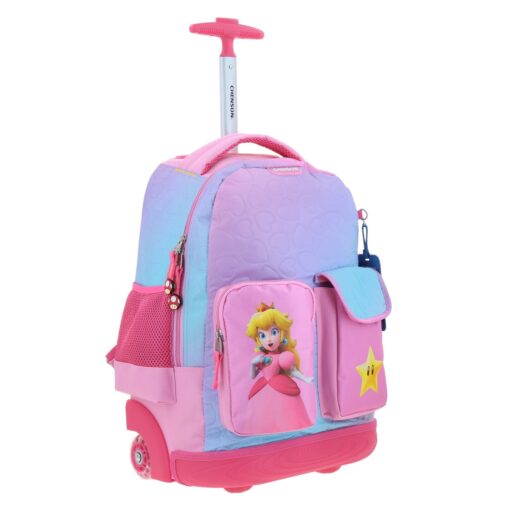 Mochila Con Ruedas Chenson Mario Bros Peach KIUT - Image 6