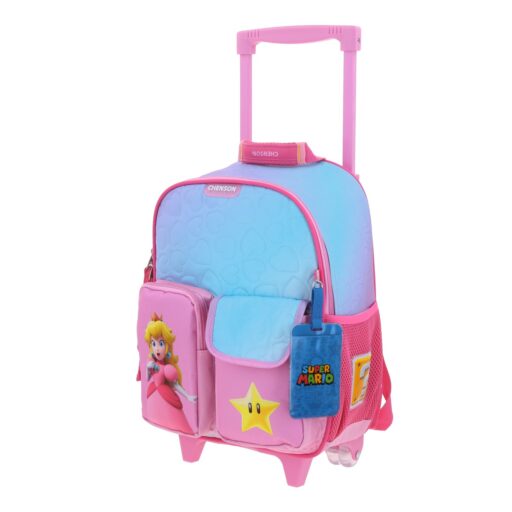Alternative view of Mochila Kinder Con Ruedas Chenson Mario Bros Peach KIUT
