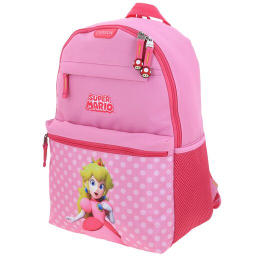 Alternative view of Mochila Grande Chenson Rosa Princesa Peach Mario Bros Loly