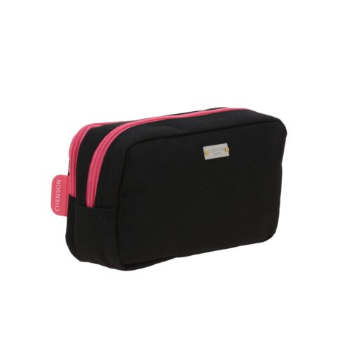 Lapicera Chenson Negra Princesa Peach Estampado de Lunares LOLY - Image 3