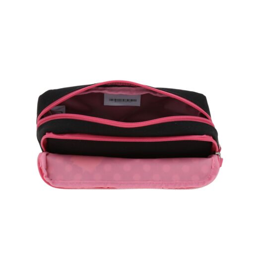 Lapicera Chenson Negra Princesa Peach Estampado de Lunares LOLY - Image 7