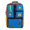 Mochila Grande Chenson Azul Mario Bros Onder