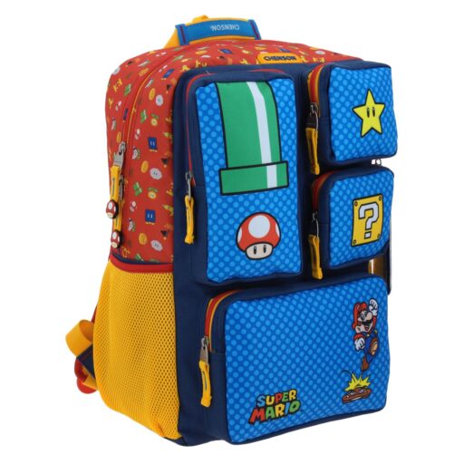 Mochila Grande Chenson Azul Mario Bros Onder - Image 6