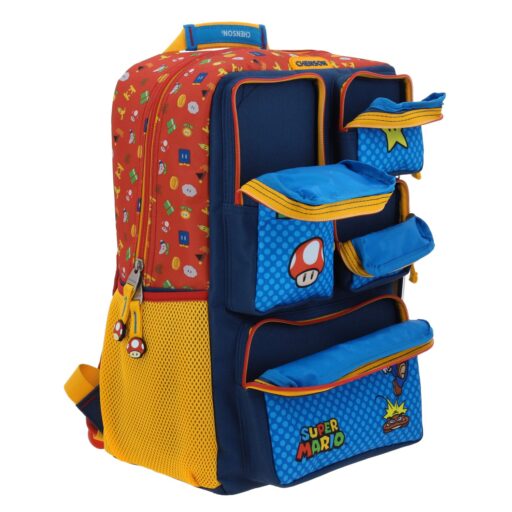 Mochila Grande Chenson Azul Mario Bros Onder - Image 7