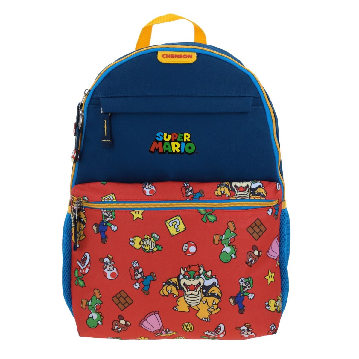 Mochila Grande Chenson Mario Bros Multicolor Bowser
