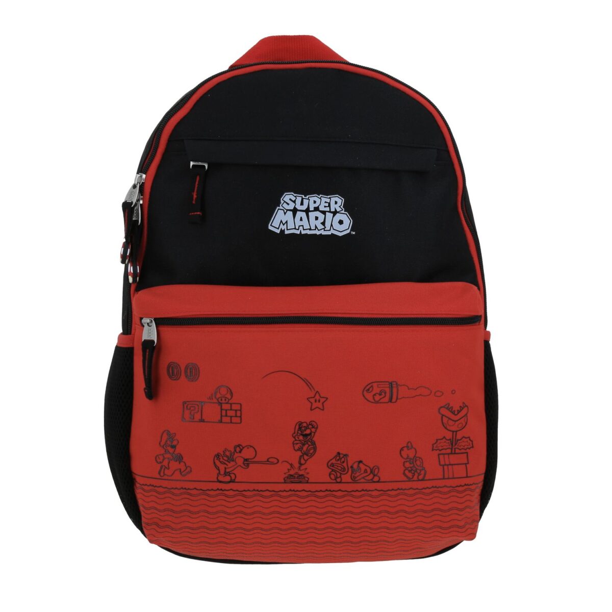 Mochila Grande Chenson Mario Bros Clasico