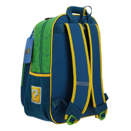 Mochila Grande Chenson Color Verde Mario Bros - Image 3