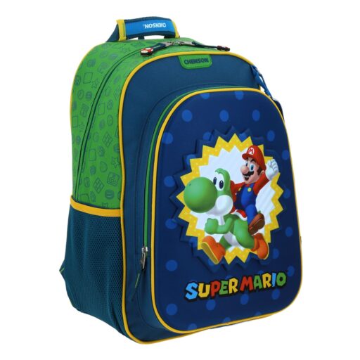 Mochila Grande Chenson Color Verde Mario Bros - Image 6
