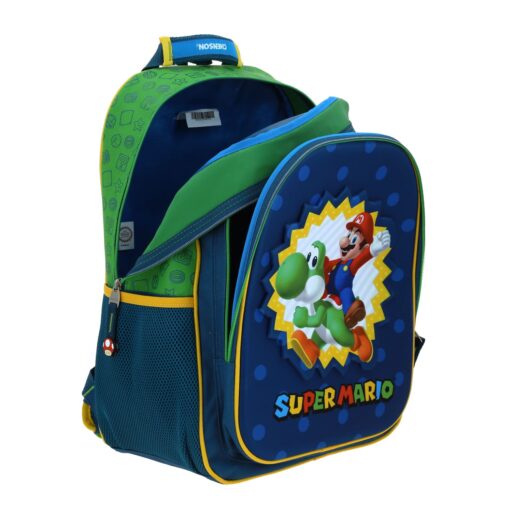 Mochila Grande Chenson Color Verde Mario Bros - Image 7