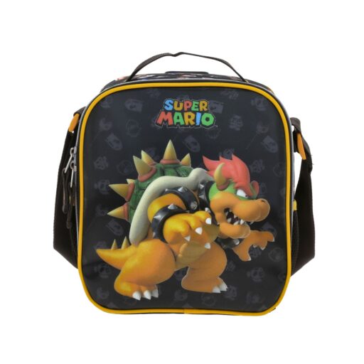 Lonchera Chenson Negro Mario Bros Bowser WOAT