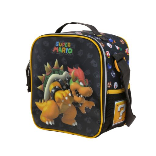 Alternative view of Lonchera Chenson Negro Mario Bros Bowser WOAT