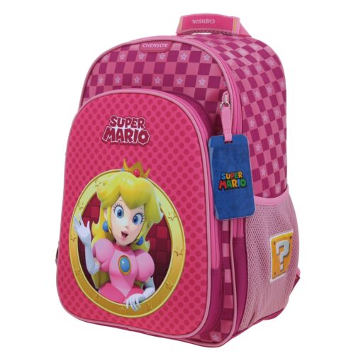 Alternative view of Mochila Grande Rosa Chenson Princesa Peach Mario Bros BARB