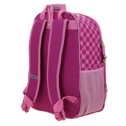 Mochila Grande Rosa Chenson Princesa Peach Mario Bros BARB - Image 5